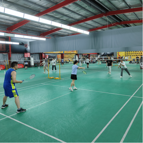 安帕爾第二屆羽毛球杯預(yù)演火熱 ---點(diǎn)燃團(tuán)隊(duì)激情